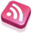  RSS馈送粉红 RSS Feed Pink